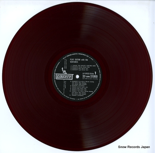 VENTURES, THE play guitar with the ventures LP9022