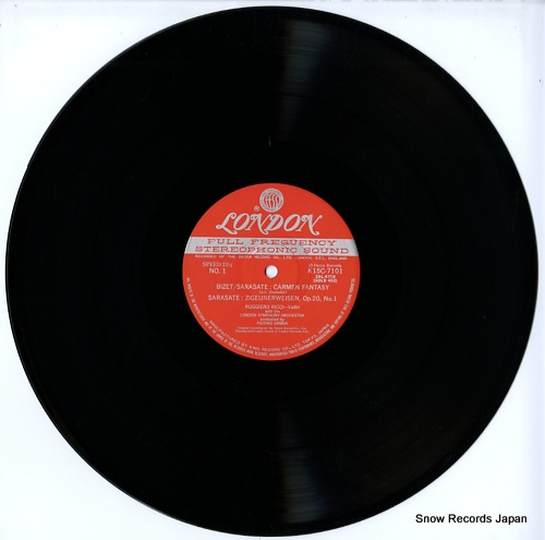 RICCI, RUGGIERO bizet; carmen fantasy K15C-7101