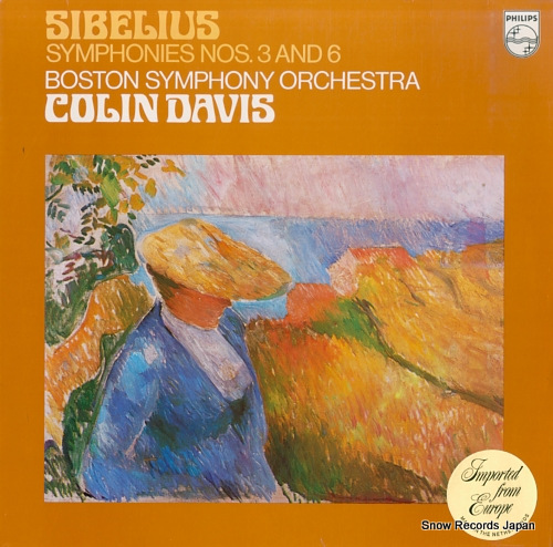 󡦥ǥ sibelius; symphony nos.3 and 6 9500142