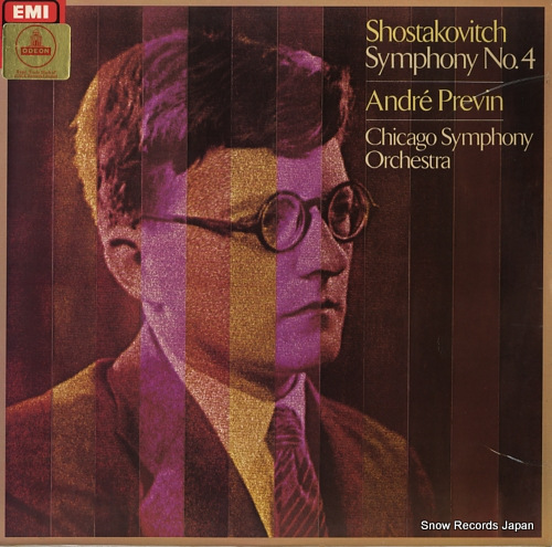 PREVIN, ANDRE shostakovich; symphony no.4 ASD3440