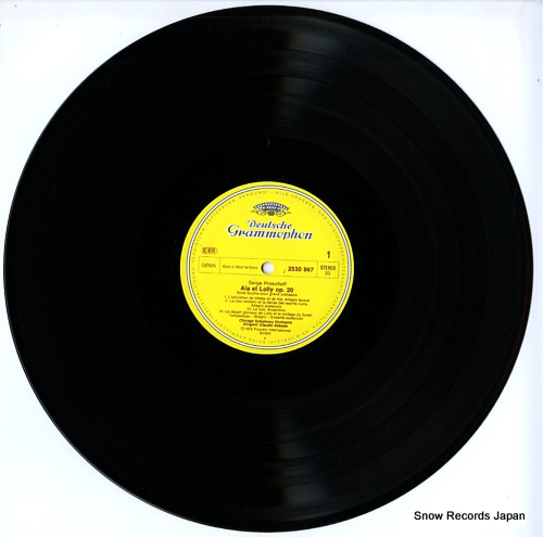 ABBADO, CLAUDIO prokofieff; lieutenant kije suite 2530967