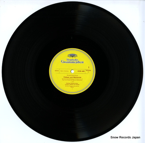 KARAJAN, HERBERT VON schonberg; tone poem for orchestra, op.5 2530485