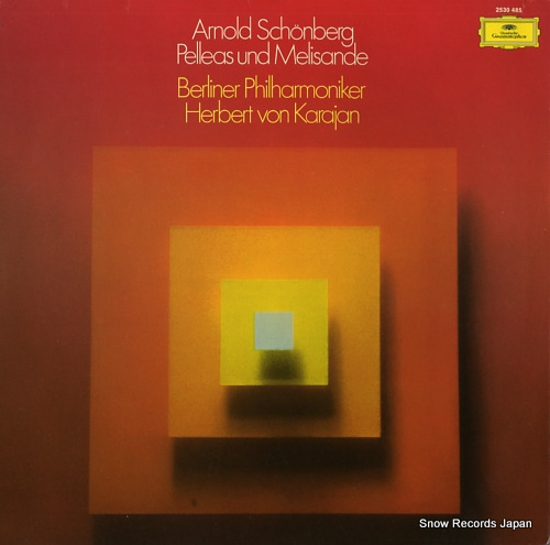 KARAJAN, HERBERT VON schonberg; tone poem for orchestra, op.5 2530485