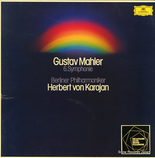 KARAJAN, HERBERT VON mahler; symphonie nr.6 a-moll 