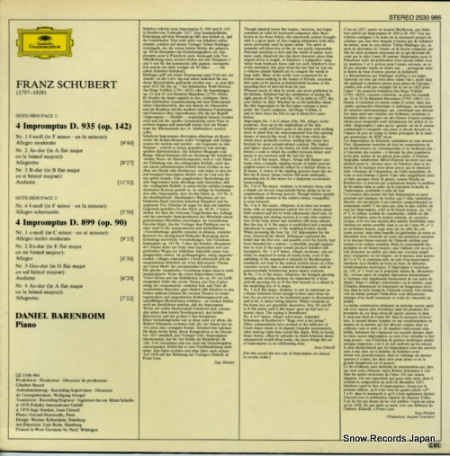 ˥롦Хܥ schubert; 4 impromptus d.935 2530986