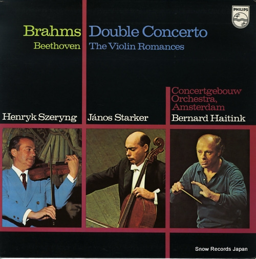 HAITINK, BERNARD brahms; concerto for violin and cello with orchestra in a minor op.102 6500137