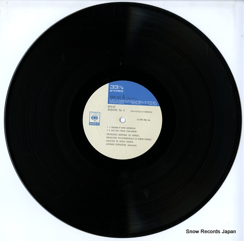 BERNSTEIN, LEONARD / STUART BURROWS berlioz; requiem 50AC103-4