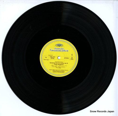 BARENBOIM, DANIEL saint-saens; symphony no.3 
