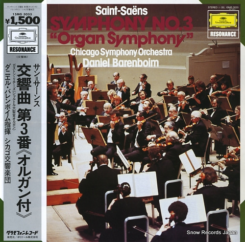 BARENBOIM, DANIEL saint-saens; symphony no.3 