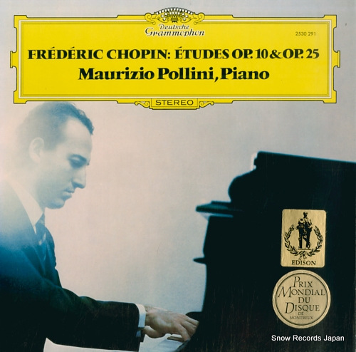 POLLINI, MAURIZIO chopin; etudes op.10 & op.25 2530291
