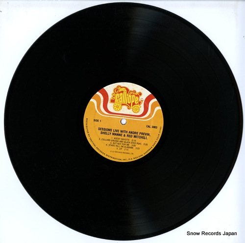 V/A sessions, live CAL3003