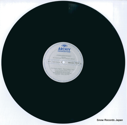 RICHTER, KARL bach; kantaten 2722005