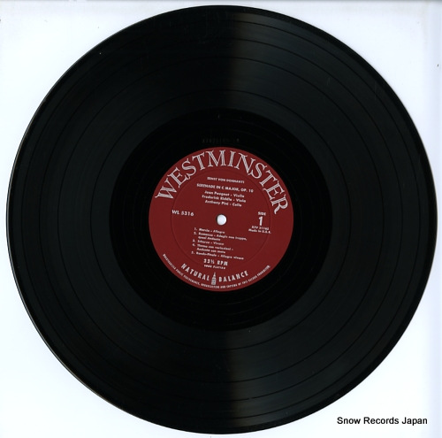 V/A dohnanyi; serenade in c major, op.10 WL5316