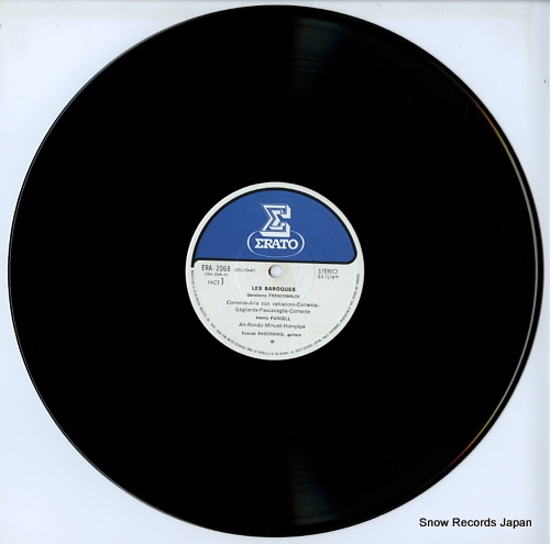 RAGOSSNIG, KONRAD les baroques ERA-2068 - disc