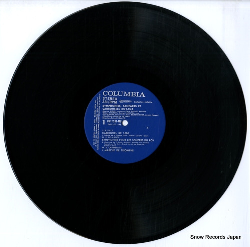 DOUTTE, ROLAND symphonies, fanfares et carrousels royaux OW-7531-MU - disc