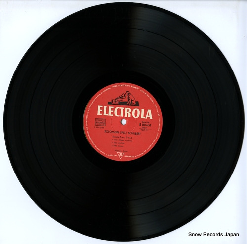  solomon spielt schubert E80651