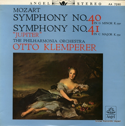 KLEMPERER, OTTO mozart; symphony no.40 in g minor k.550 AA7280
