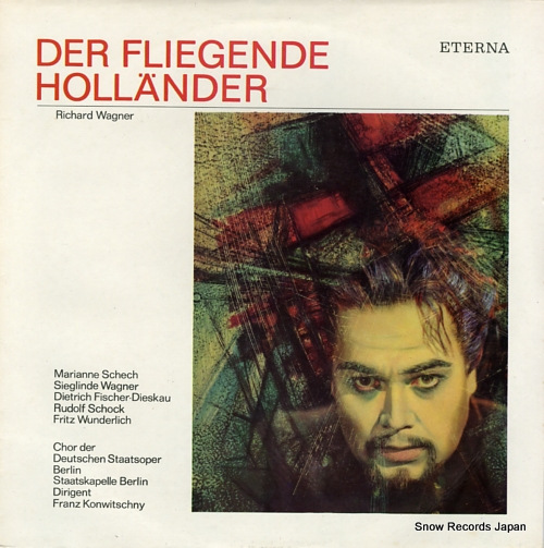 KONWITSCHNY, FRANZ wagner; der fliegende hollander 825207 - front cover