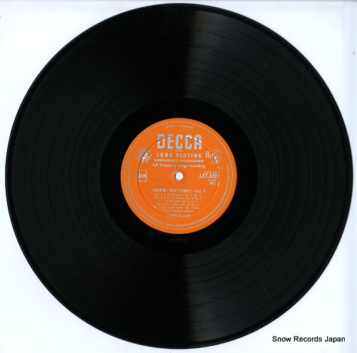 KATIN, PETER chopin; nocturnes volume1 numbers1-10 LXT5122
