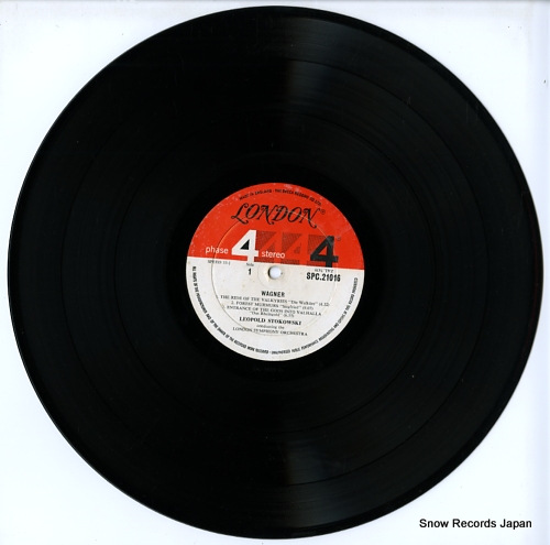 STOKOWSKI, LEOPOLD wagner; the ring of the niebelung SPC21016