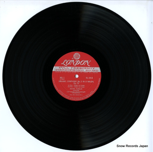 KUBELIK, RAFAEL brahms; symphony no.2 in d major SK1013