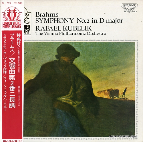 KUBELIK, RAFAEL brahms; symphony no.2 in d major SK1013