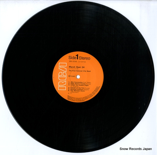 FIRST NATIONAL CITY BAND march best 24 SRA-9368-69