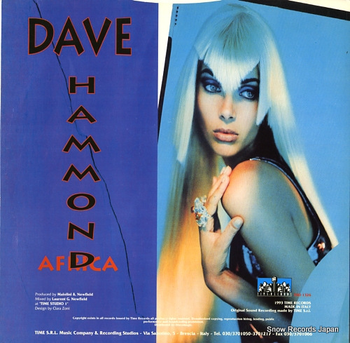 DAVE HAMMOND africa TRD1326 - back cover