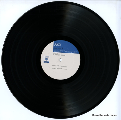 BERNSTEIN, LEONARD gershwin; an american in paris, rhapsody in blue SONC10224