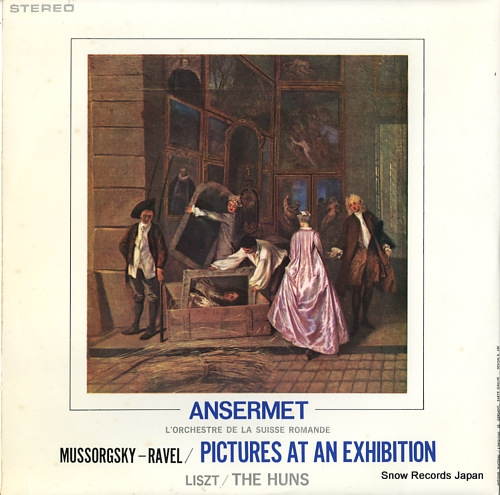 ANSERMET, ERNEST mussorgsky-ravel; pictures at an exhibition SLC1304