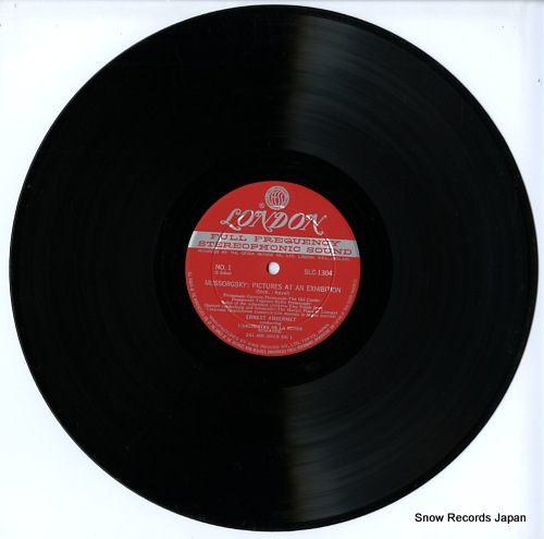 ANSERMET, ERNEST mussorgsky-ravel; pictures at an exhibition SLC1304
