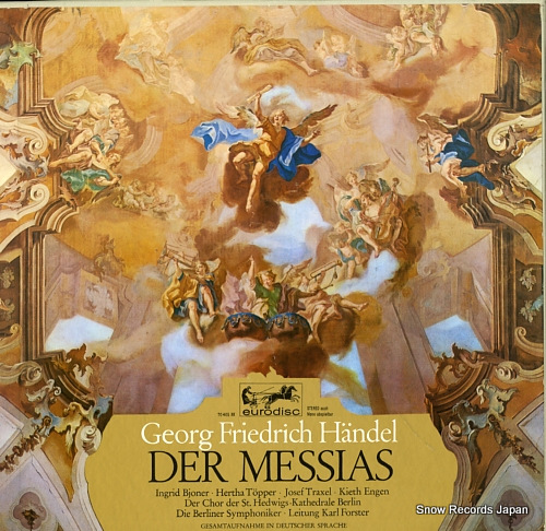 カール・フォルスター handel; der messias 70405XK