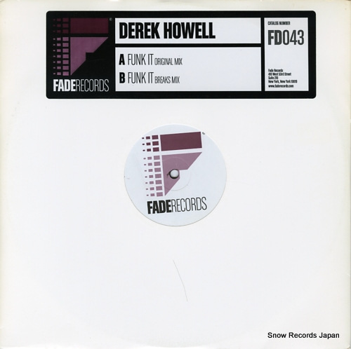 DEREK HOWELL funk it FD043