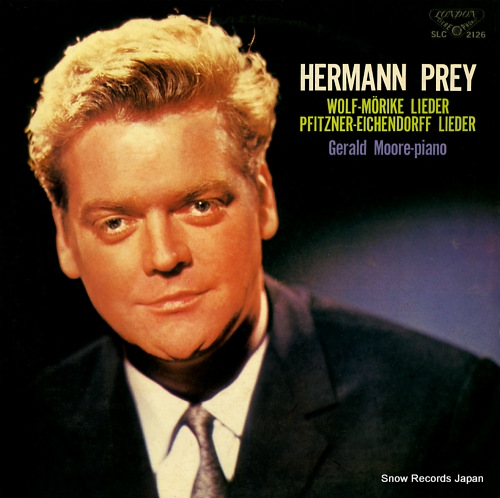 PREY, HERMANN wolf; morike lieder SLC2126 - front cover