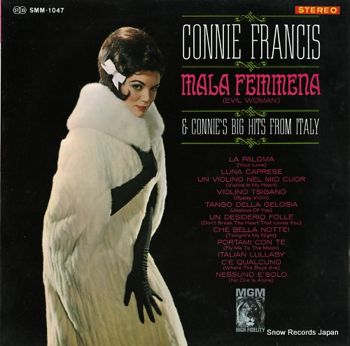 FRANCIS, CONNIE connie's big hits from italy SMM-1047