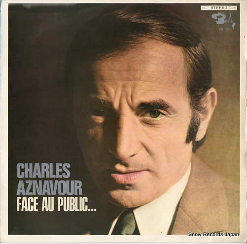 AZNAVOUR, CHARLES face au public... SR191 - front cover