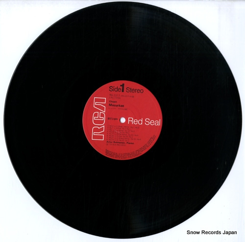 RUBINSTEIN, ARTUR chopin; mazurkas SX-2726