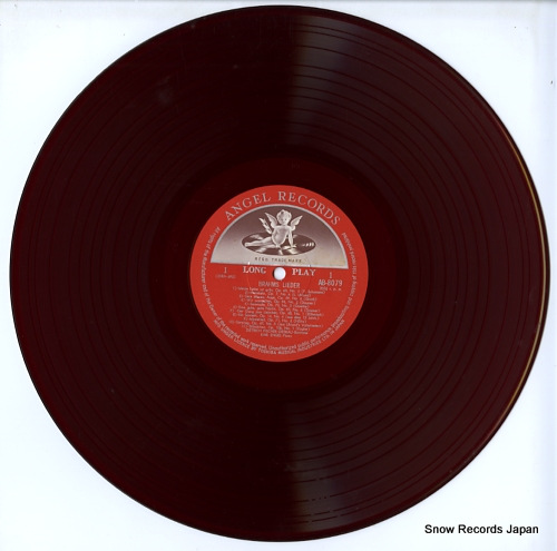 FISCHER-DIESKAU, DIETRICH brahms; lieder AB-8079 - disc
