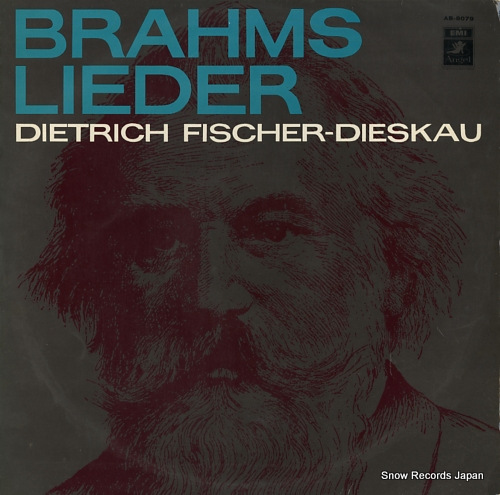 FISCHER-DIESKAU, DIETRICH brahms; lieder AB-8079 - front cover