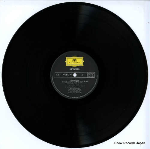 AMADEUS QUARTETT brahms; string quartet op.67 MGW5196