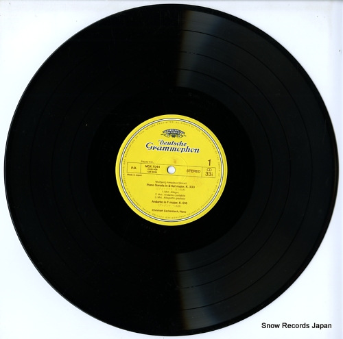 ESCHENBACH, CHRISTOPH mozart; piano sonatas MGX7044