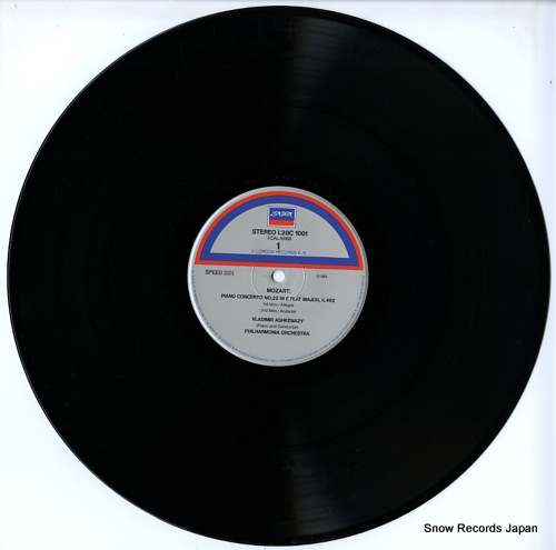 ASHKENAZY, VLADIMIR mozart; piano concerto no22 / concerto rond k.382 L28C1001