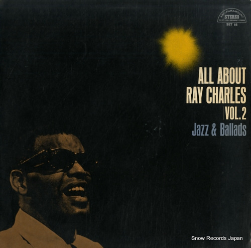 CHARLES, RAY all about ray charles vol.2 jazz & ballads SET18