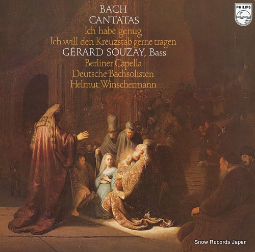 SOUZAY, GERARD bach; cantatas 13PC-298