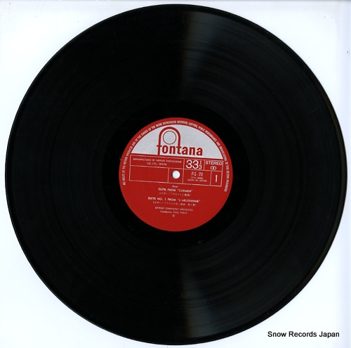 PARAY, PAUL bizet; suite 