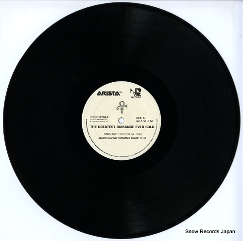 ARTIST, THE (FORMERLY KNOWN AS PRINCE) the greatest romance ever sold 07822-13750-1