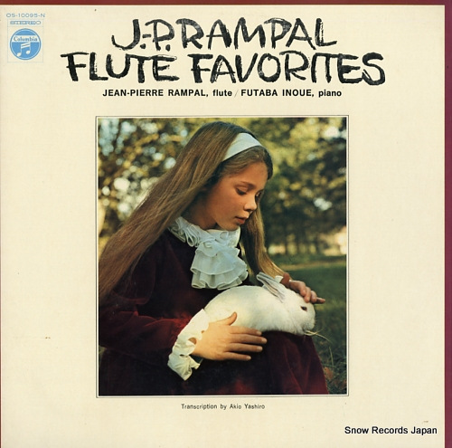 RAMPAL, JEAN-PIERRE j.p. rampal flute favorites OS-10095-N - front cover