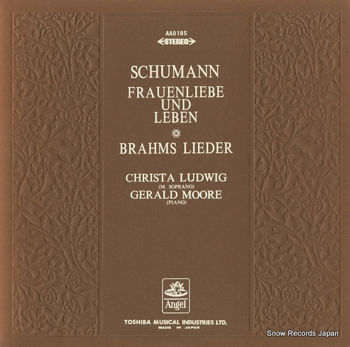 ꥹ롼ȥå schumann; frauenliebe und leben AA-8185