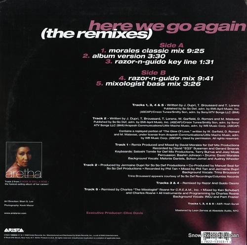 FRANKLIN, ARETHA here we go again 07822-13503-1