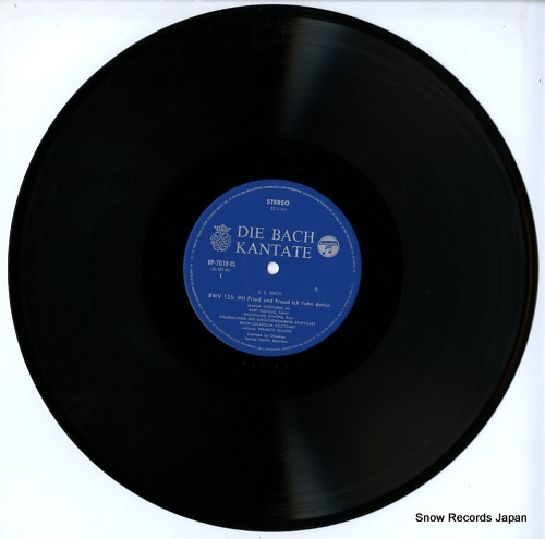 RILLING, HELMUTH bach; kantaten bwv 125 und 156 / vol.9 OP-7078-CL